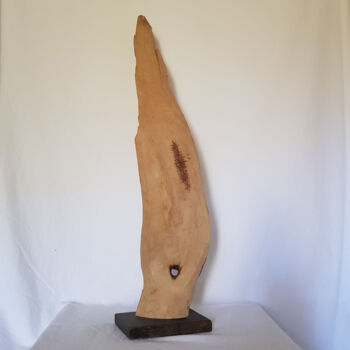 Sculpture titled "Flame I" by Annbo, Original Artwork, Wood