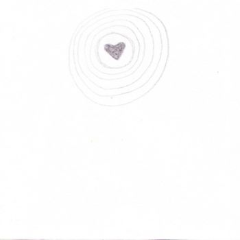 Tekening getiteld "heart" door Anni Boreiko, Origineel Kunstwerk, Anders