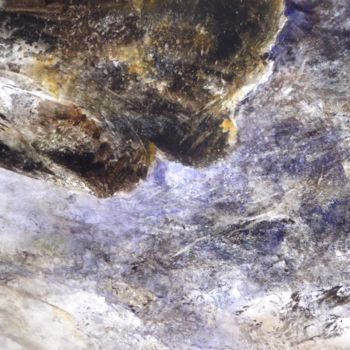 Peinture intitulée "2799-vertige-minera…" par Anne Baron, Œuvre d'art originale, Aquarelle