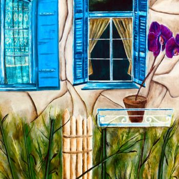 "Les fenêtres nous g…" başlıklı Tablo Anne Brigaud tarafından, Orijinal sanat