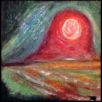 Pittura intitolato "Six heures du matin…" da Anne Brigaud, Opera d'arte originale