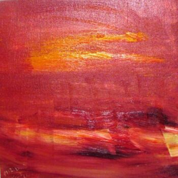 Peinture intitulée "Soleil levant" par Anne Geritzen, Œuvre d'art originale