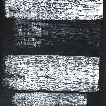 Картина под названием "PATCH PRINT" - Anne Girault Bardaud, Подлинное произведение искусства, Акрил Установлен на Деревянная…