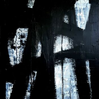 Pittura intitolato "DEEP SKIN 3" da Anne Girault Bardaud, Opera d'arte originale, Acrilico
