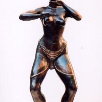 Sculpture intitulée "Bhâktâ" par Anne Gomez-Bruguière, Œuvre d'art originale