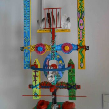 Sculpture titled "A  -la-plume" by Anne Guerrant, Original Artwork