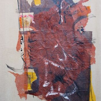 Collages titled "TAN 3902" by Anne Guerrant, Original Artwork