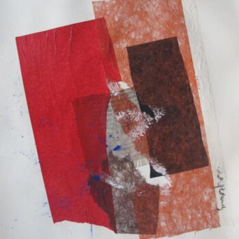 Collages titled "Tan 3928" by Anne Guerrant, Original Artwork