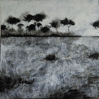 Painting titled "Lègéreté-Anne-Hervy…" by Anne Hervy, Original Artwork, Acrylic