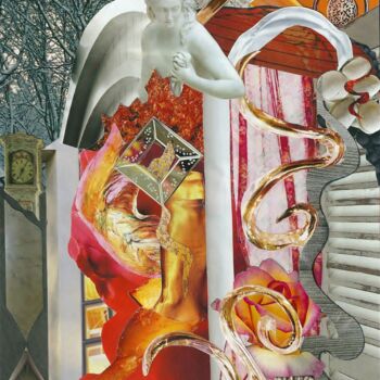 Κολάζ με τίτλο "Collage#1" από Anne Le Bihan, Αυθεντικά έργα τέχνης, Κολάζ