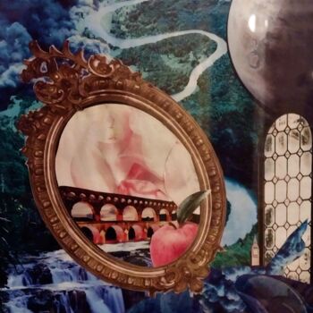 Κολάζ με τίτλο "Collage#7" από Anne Le Bihan, Αυθεντικά έργα τέχνης, Κολάζ