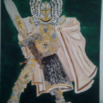 Painting titled "Paladin" by Boudiche, Original Artwork