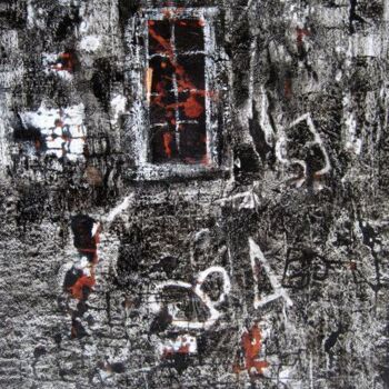 제목이 "Le Mur"인 미술작품 Anne-Marie Mary로, 원작, 아크릴 목재 패널에 장착됨