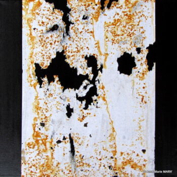 Schilderij getiteld "mémoire du temps n°…" door Anne-Marie Mary, Origineel Kunstwerk, Acryl