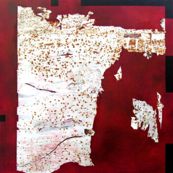 Painting titled "MT n°42: le cadre i…" by Anne-Marie Mary, Original Artwork