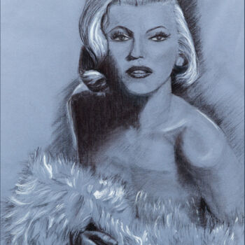 Peinture intitulée "l1002267-marilyn-3.…" par Anne Marie Mazzocchi, Œuvre d'art originale