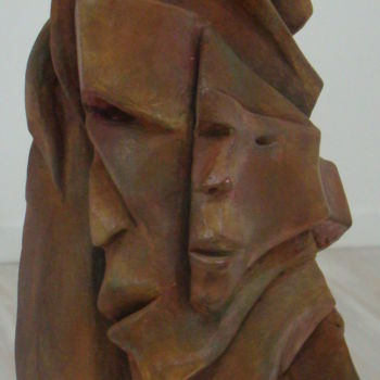 Sculpture intitulée "dsc06262.jpg" par Anne Marie Mermet, Œuvre d'art originale, Terre cuite