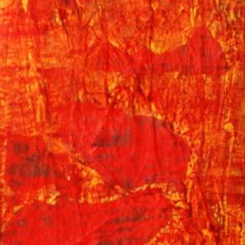 Ζωγραφική με τίτλο "Ecorce III" από Anne Maury, Αυθεντικά έργα τέχνης, Λάδι