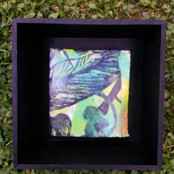 Druckgrafik mit dem Titel "Boite 110" von Anne Maury, Original-Kunstwerk