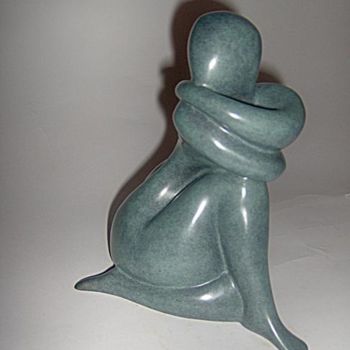 Sculpture intitulée "reverie_640_px" par Anne Rygaloff, Œuvre d'art originale, Métaux