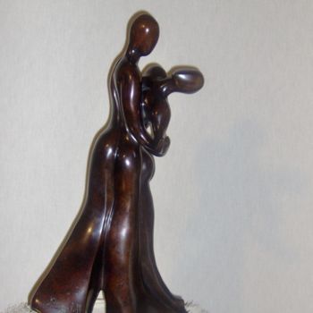 Escultura intitulada "valse" por Anne Rygaloff, Obras de arte originais, Metais