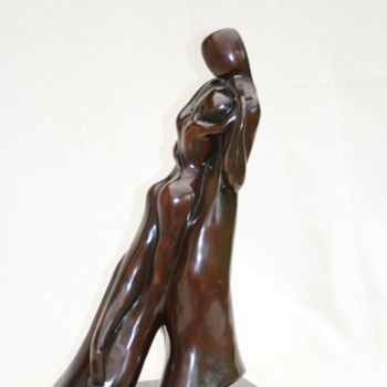 Sculpture intitulée "tango" par Anne Rygaloff, Œuvre d'art originale