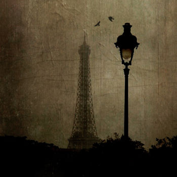 Digitale Kunst mit dem Titel "Paris i love you" von Anne Seltmann, Original-Kunstwerk