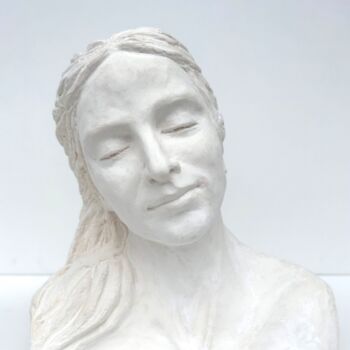 雕塑 标题为“Sérénité” 由Anne Thierrée, 原创艺术品, 石膏