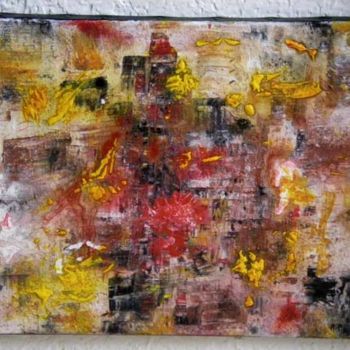 Painting titled "Eclats" by Anne Abier, Original Artwork, Acrylic