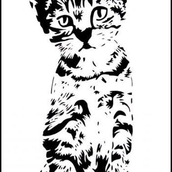 绘画 标题为“Mimi” 由Cat, 原创艺术品