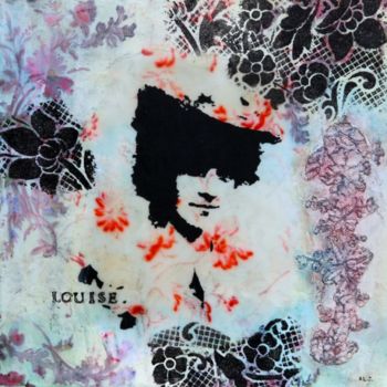 Painting titled "Louise" by Anne-Lise Juhel, Original Artwork
