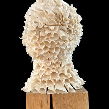 Sculpture intitulée "Emanatin 3" par Annemarieke Van Peppen, Œuvre d'art originale, Tissu
