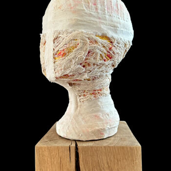 Скульптура под названием "Emanation 4" - Annemarieke Van Peppen, Подлинное произведение искусства, Ткань