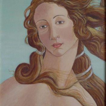 Malerei mit dem Titel "La naissance de Vén…" von Anne Touzard, Original-Kunstwerk