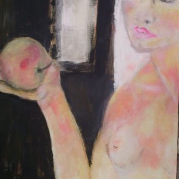 Painting titled "verleiding" by Anneriet Witte, Original Artwork