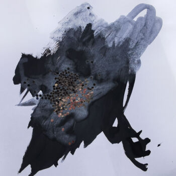 "Abstract canvas wal…" başlıklı Tablo Annet Loginova tarafından, Orijinal sanat, Petrol