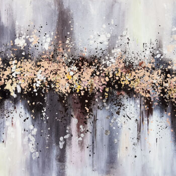 Картина под названием "Abstract Symphony.…" - Annet Loginova, Подлинное произведение искусства, Масло Установлен на Деревянн…