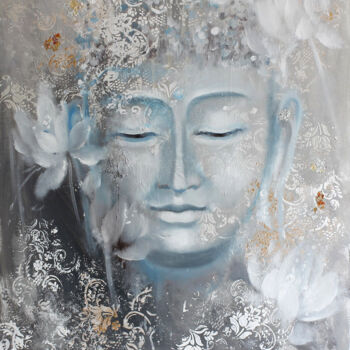 Printmaking titled "Buddha. Giclée Prin…" by Annet Loginova, Original Artwork, Digital Print