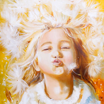 Printmaking titled "Child Of The Sun. G…" by Annet Loginova, Original Artwork, Digital Print