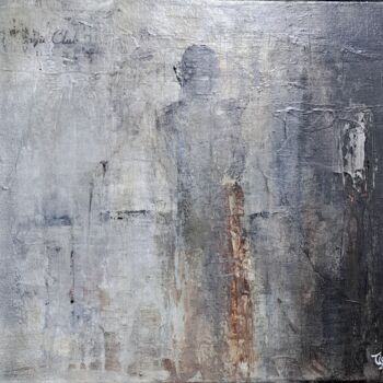 Картина под названием "Ombre ou ombrage" - Tibo, Подлинное произведение искусства, Акрил Установлен на Деревянная рама для н…