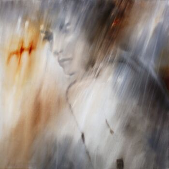 Картина под названием "Jana" - Annette Schmucker, Подлинное произведение искусства, Масло Установлен на Деревянная рама для…