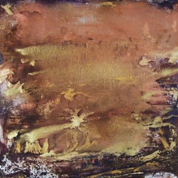 Pittura intitolato "Imminence" da Annick Redor, Opera d'arte originale, Spray