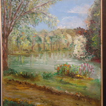 Painting titled "dsc04612.jpg" by Annie Billiet, Original Artwork