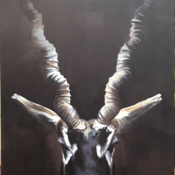 Painting titled "Impala" by Annie Lanoy, Original Artwork