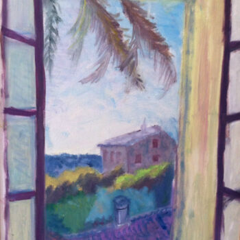 Pittura intitolato "Provence - Heath -…" da Ann Lahti, Opera d'arte originale