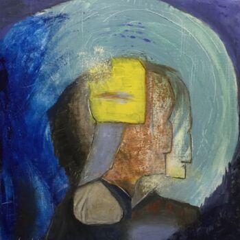 Картина под названием "ROME2/4" - Ann Lahti, Подлинное произведение искусства, Масло