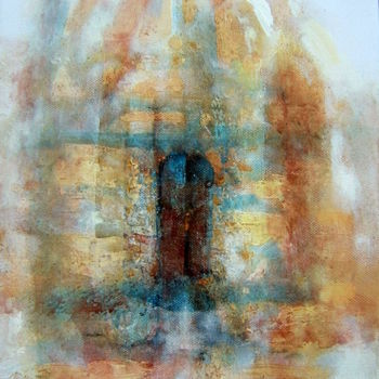 Painting titled "Door opening" by Ann-Pia Azizuddin, Original Artwork, Acrylic