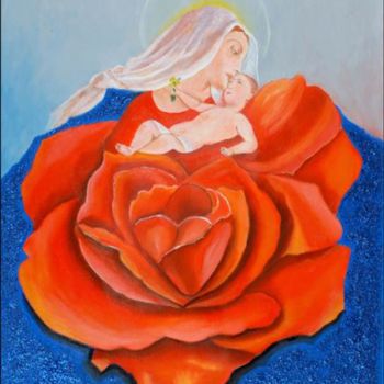 Картина под названием "AMORE" - Annuccia Ghisi, Подлинное произведение искусства