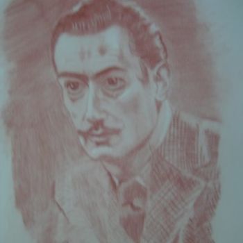 Drawing titled "Salvador Dali" by Anska, Original Artwork, Other