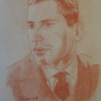 Drawing titled "jean louis Trintign…" by Anska, Original Artwork, Other